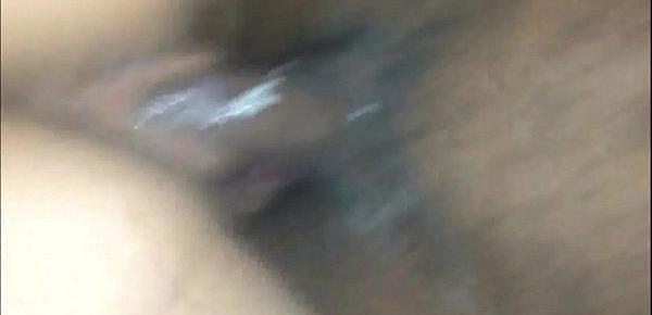  BBC fucking a creamy white muff closeup